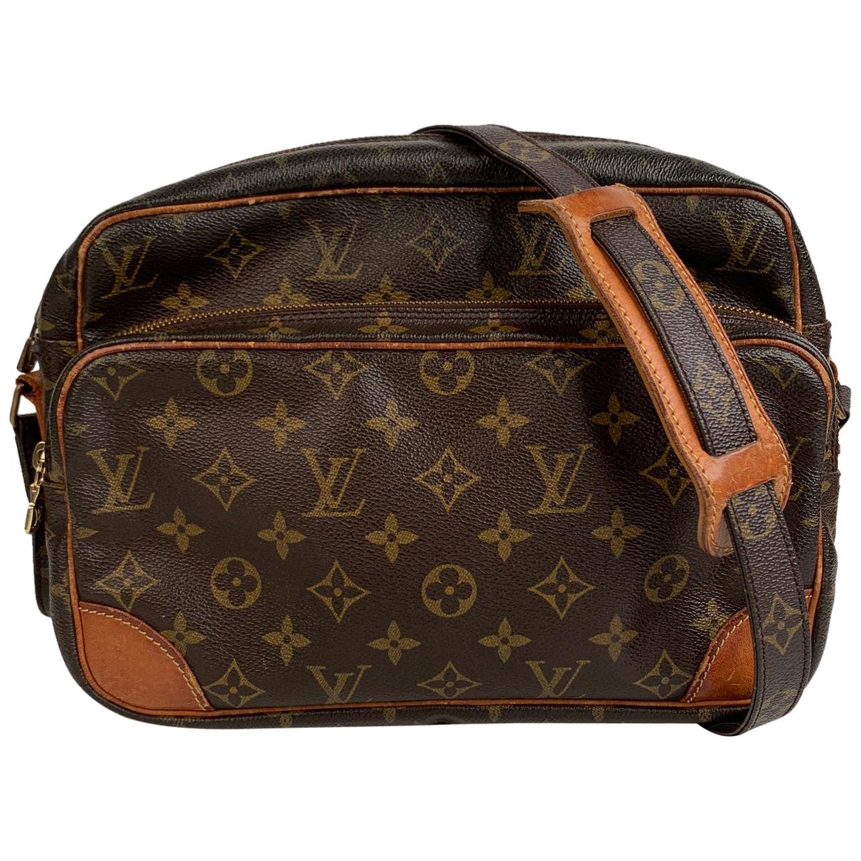 Louis Vuitton Vintage  Macassar Drake Bag  Brown  Monogram Canvas and  Leather Shoulder Bag  Luxury High Quality  Avvenice